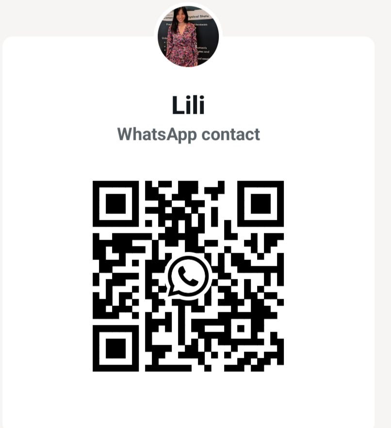 WhatsApp QR code for Lili Zhao